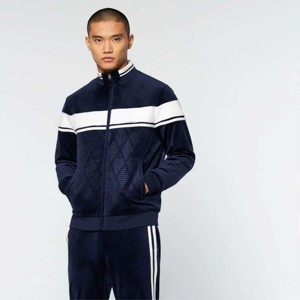 Fashionable Track <b>Jacket</b> and Pants Set - Breathable Fabric, Ideal for Gym, <b>Running</b>, and Everyday Use - Product Image 1