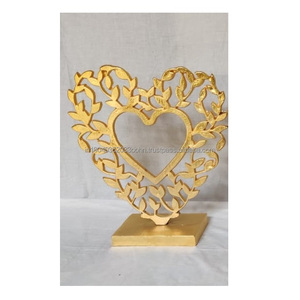 Adornos de Metal personalizados modernos escultura de regalo de mesa para decoración del hogar suministros de fiesta de Navidad - Product Image 3