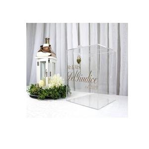 Wholesale Supplier <b>Acrylic</b> Wedding Card <b>Box</b> With Prime Quality Square Shape Large Size <b>Acrylic</b> Card <b>Box</b> From India - Product Image 6