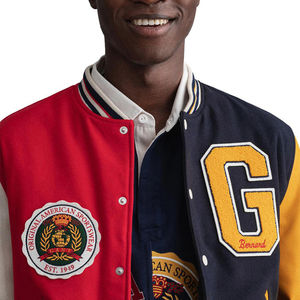 Chaquetas de Béisbol para Hombre, Estilo Casual de Primavera y Otoño 2025, Diseño Personalizado de Fábrica, Chaquetas Universitarias para Hombre - Product Image 4