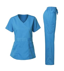 Uniformes de travail personnalisés en sergé de polyester-coton de haute qualité pour femmes médecins - Tenues d'hôpital HS - Blouses médicales 2026 - Product Image 5