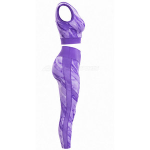 Ropa Deportiva para Gimnasio, Conjuntos de Yoga para Mujer, Nuevo Estilo Informal, Conjunto de Yoga Holgado para Mujer - Product Image 4