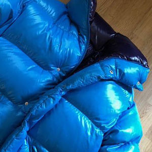 Men's Custom Logo Winter Puffer Jacket Wholesale Breathable Waterproof Zipper Bubble Coat Casual Style Plus Size Cotton <b>Filling</b> - Product Image 6