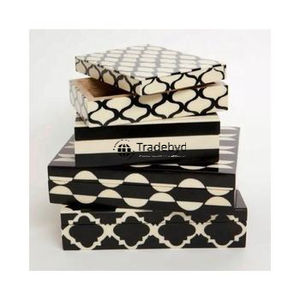 Tradebyd-Caja de resina artesanal, organizador multiusos para decoración de joyas y regalos únicos - Product Image 1