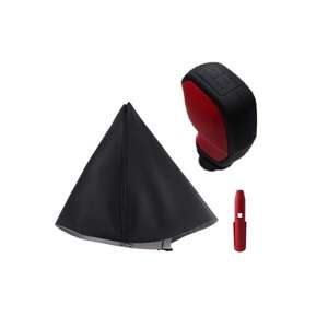 Poignée de levier de vitesses à 5 vitesses avec soufflet pour Citroën C-Elysee Sport Rouge, accessoire de voiture - Product Image 1