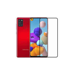 Protection d'écran en verre trempé 9H Premium pour Samsung Galaxy A21s Edge - Film protecteur intégral renforcé anti-espion - Product Image 2