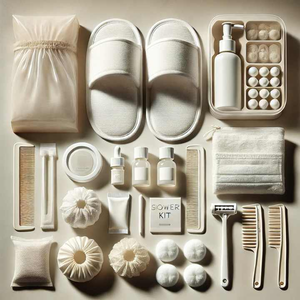 High Quality Customized Logo Printed <b>Hotel</b> Restaurant Premium <b>Amenities</b> Kit Available in Bulk for Hospitality Industry Supply - Product Image 2