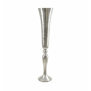 Frais arrivée métal fleur Vase argent fini grande taille pour la maison événement fête Table Top décoration à la main personnalisé - Product Image 1