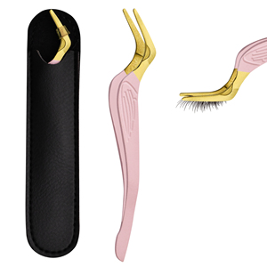 Applicateur de cils Khadmi Impex en acier inoxydable plaqué or avec pointe en fibre antistatique de précision, étiquetage privé - Product Image 6