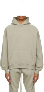 Sweat-shirts à capuche en molleton 100% coton pour hommes, de qualité supérieure, en gros, personnalisés, à épaules tombantes, avec poche - Product Image 6