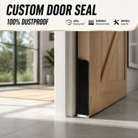 Brosse d'étanchéité de porte anti-poussière personnalisée |   Bande de sécurité anti-pincement pour portes coulissantes |   Accessoires d'étanchéité industrielle