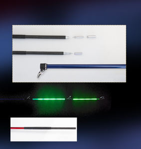 NH <span class=keywords><strong>Surfcasting</strong></span> LED Punta interior Caña de pescar telescópica Glowstick <span class=keywords><strong>Cañas</strong></span> de luz alimentadas por batería - Product Image 3