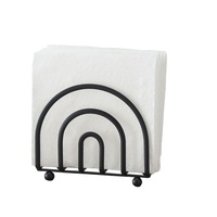 Porte-serviettes en bois de luxe pour les fêtes, couleur personnalisée, fait main, décoration écologique