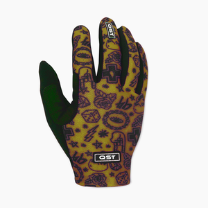 Guantes de ciclismo ligeros de verano para hombres y mujeres Diseño multicolor con logotipo personalizado Guantes de ciclista transpirables amigables con la piel - Product Image 2
