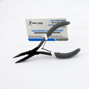 Pince d'extension de cheveux Offre Spéciale de luxe 3 trous couleur noire outil de sertissage de dissolvant d'anneau nano en acier de qualité supérieure - Product Image 3