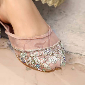 Zapatos Khussa Profesionales para Mujer, Antideslizantes, con Estampado, Material Duradero, Suela de Cuero Genuino, Parte Superior de Terciopelo, Marca Privada - Product Image 6