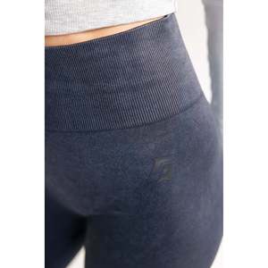HyperGlam Grey Seamless Warm Casual Sport <b>Leggings</b> with <b>Pattern</b> Stretch and Thermal Features for Gym Yoga Pants - Product Image 4