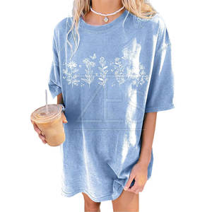 Precio razonable, la mejor calidad, camiseta gráfica de gran tamaño hecha a medida para mujer, camiseta gráfica de gran tamaño transpirable - Product Image 1