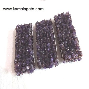 Venta al por mayor de pulseras de cristal de ojo de tigre curativas bandas elásticas estilo Feng Shui piedras preciosas naturales artesanías de piedra semipreciosa para la venta - Product Image 2