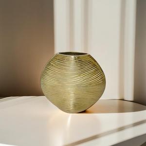 Vase à fleurs en aluminium au design moderne de luxe - Product Image 3