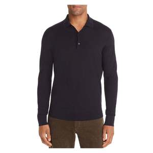 Camicia Casual Nera da Uomo in 100% Cotone Tessuto, Taglia XL con Colletto alla Coreana, Tinta Unita - Product Image 1