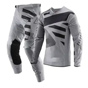 Sublimate Adults Motorbike Racing Wear Jersey & Pants Suits Motocross Uniforms Best Selling Quick Dry 100% Polyester