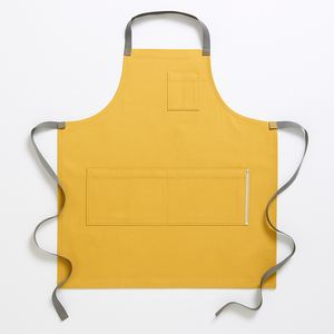 Custom Canvas Apron Kitchen Waterproof and Oil Proof Adjustable Waiter Custom Waterproof <b>Tool</b> Washable <b>Carpenter</b> Barista Apron - Product Image 3