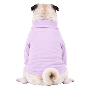 Lilac Dog T Shirt <b>Snuggle</b> Style Soft Cotton Pet Tee Lightweight Comfortable Solid Color Dog Wear Cozy Fit Apparel Pet - Product Image 2