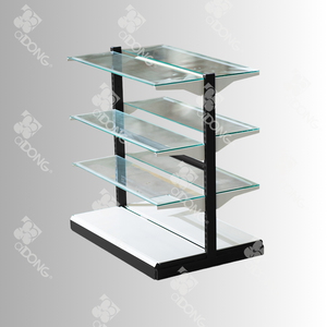 Présentoir en verre personnalisé ADONG | Système de rayonnage pour magasin de détail de style gondole | OEM Vietnam Fabricant Supply A08 - Product Image 1
