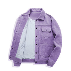 Personalizado al por mayor de alta calidad de moda de los hombres al aire libre chaqueta de tela de pana gruesa hombres abrigo chaquetas de pana para los hombres - Product Image 1