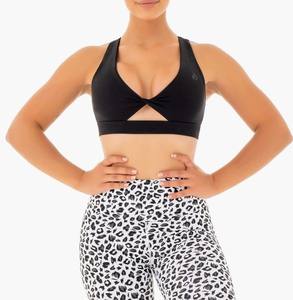 Women's Lightweight High Sports <b>Bra</b> Halter <b>Backless</b> Fitness Gym Top Breathable Seamless Activewear Custom Logo Sports <b>Bra</b> - Product Image 4