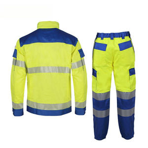 Ropa de Trabajo Unisex Personalizada con Logotipo, de Alta Visibilidad, Impermeable, de Manga Larga, Antiestática, Ignífuga y Transpirable de Poliéster al por Mayor - Product Image 4