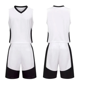 Ensemble d'uniformes de basket-ball d'entraînement respirant pour hommes en gros adultes maillot de basket-ball uniformes de basket-ball de Sublimation complète - Product Image 6