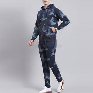 Elegante Chándal de Invierno para Hombre con Mangas Largas y Pantalones con Capucha, Corte Regular, Forro Polar Transpirable de Alta Calidad para Ropa Urbana - Product Image 4