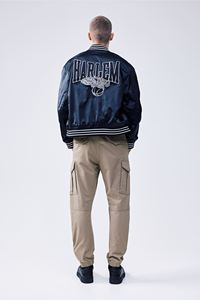 Alta calidad 100% algodón Cargo Joggers Slim Fit Casual hombres cómodos elásticos cordón cintura pantalones venta al por mayor fábrica - Product Image 4