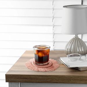 Handicrafts Design Cotton Rope <b>Table</b> <b>Coaster</b> Best for Parties and Other Functions Tableware Decorative Beast Design <b>Coaster</b> - Product Image 5