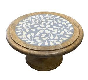 Affordable Price Arabian Style Dessert <b>Cake</b> <b>Stand</b> <b>Wooden</b> Chocolate <b>Stand</b> Bone Inlay Floral Pattern <b>Cake</b> Platter Chocolate Tray - Product Image 1