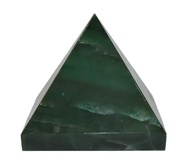 Groene Aventurijn Dark Edelsteen Piramide Energie Home Decor Natuurlijke Vaastu Healing Crystal Voor Healing Crystal