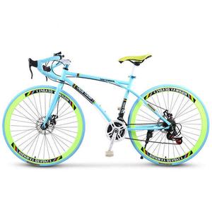 Vélo de montagne haut de gamme pour hommes et femmes, vélo à vitesses variables, course sur route, cadre en acier de 24 pouces, pédale ordinaire, pour adolescents, étudiants et adultes - Product Image 1