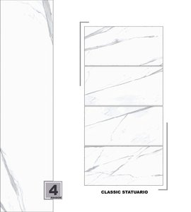 Venta caliente 600x1200 Azulejos de piso de Porcelanto esmaltados brillantes pulidos para azulejos estándar de piso - Product Image 2