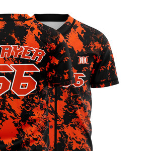 Maillots de baseball et de softball respirants au design personnalisé, meilleurs ventes, uniformes à manches courtes OEM de haute qualité, ensemble de vêtements de sport - Product Image 2