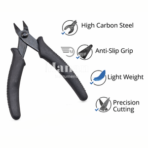 Pince coupante en acier inoxydable de haute qualité de 5 pouces pour la fabrication de bijoux DIY, construction durable - Product Image 5