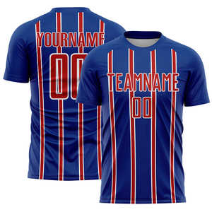 Camiseta de fútbol de ajuste personalizado para adultos Servicio OEM para partidos de Club Juegos de equipo Sesiones de entrenamiento Práctica de deportes escolares - Product Image 4