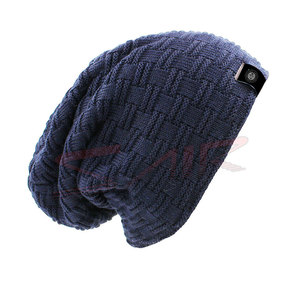 Gorro de punto de lana de invierno unisex, gorro liso suave de alta calidad con logotipo personalizado para viaje, tejido de punto - Product Image 6