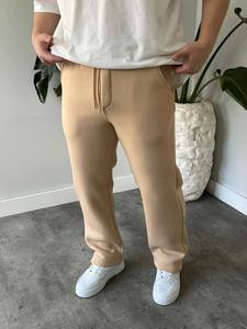 Wholesale <b>Men's</b> Ribbed Corduroy Pants Elastic Waist Drawstring Regular Fit Soft Casual <b>Trousers</b> <b>Lounge</b> for Autumn Winter - Product Image 2