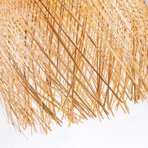 Lámpara Colgante de Bambú Diseñada con Tejido de Bambú Natural y Estructura de Suspensión Práctica para Uso Interior - Product Image 4