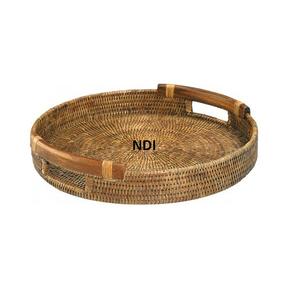 Vaisselle de conception faite à la main plateau en métal pour la restauration équipement de service de restauration dates ou fruits secs plateau de service - Product Image 4