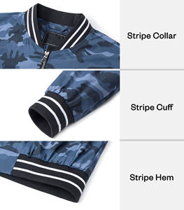 Chaqueta de gran tamaño ligera de manga larga de camuflaje de alta calidad, chaqueta de trabajo para hombre con logotipo personalizado, chaqueta de trabajo para hombre, chaqueta de trabajo al aire libre - Product Image 5