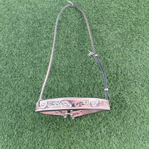 Hecho a mano con cuentas Western Horse Tack cuero puro Headstall Breastplate personalizable Horse Products - Product Image 4