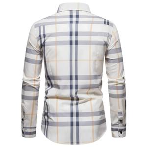 Nueva camisa de manga larga de primavera y verano para hombres, tendencia de moda, rayas, ropa informal fina para hombres, camisas para hombres - Product Image 2